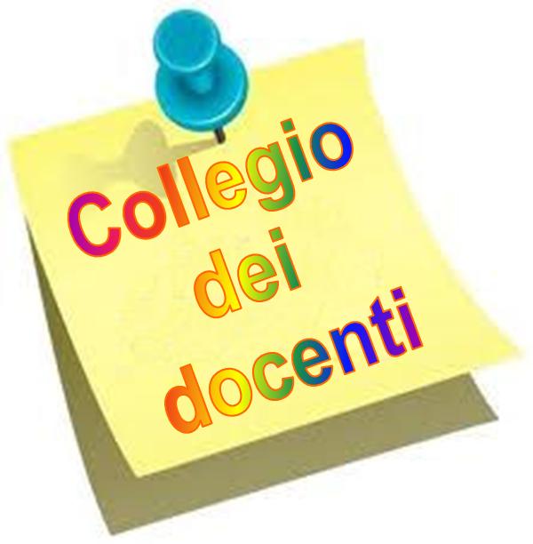 CONVOCAZIONE COLLEGIO DOCENTI 